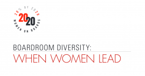 2020 Women on Boards