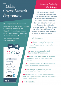 Women in Leadership Workshop